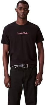 Calvin Klein SS GLITCHED LOGO EU CLASSIC TEE Tişört Erkek