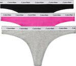 Calvin Klein THONG 3PK Tanga Kadın - Bedenler: 2XL, 3XL, XS, S, M, L, XL