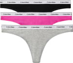 Calvin Klein THONG 3PK Tanga Kadın - Bedenler: 2XL, 3XL, XS, S, M, L, XL