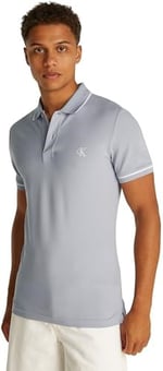 Calvin Klein TIPPING SLIM POLO Polo Tişört Erkek