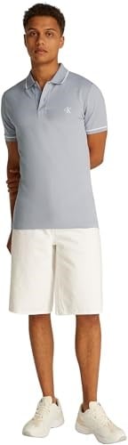 Calvin Klein TIPPING SLIM POLO Polo Tişört Erkek