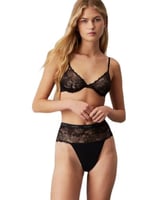 Calvin Klein UNLINED DEMI Bralet Kadın