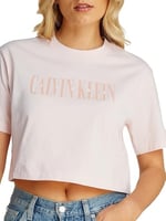 Calvin Klein VARSITY CALVIN KLEIN BOXY TEE Tişört Kadın
