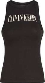 Calvin Klein VARSITY CALVIN KLEIN RIB TANK Tişört Kadın