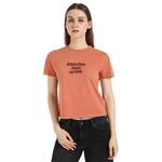 Calvin Klein WASHED PUFF PRINT BABY TEE Tişört Kadın