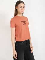 Calvin Klein WASHED PUFF PRINT BABY TEE Tişört Kadın