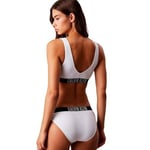 CALVIN KLEIN Women BIKINI Swim Brief, White (Brilliant White), XS