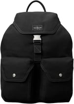 Calvin Klein WORKWEAR FLAP BACKPACK 43 Erkek Sırt Çantası, Siyah, Tek Beden