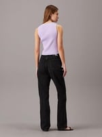 Calvin Klein WOVEN LABEL SWEATER TANK TOP Kazak Kadın