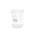 Cam Beher 1000 ml - Kısa Form Isıya Dayanıklı Beaker -%100 Borosilikat Cam