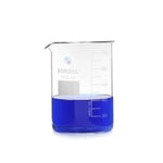 Cam Beher 1000 ml - Kısa Form Isıya Dayanıklı Beaker -%100 Borosilikat Cam