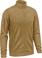 Camel Tam Fermuarlı Unisex Polar