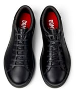 Camper K101003 Pelotas Soller Deri Sneakers Siyah Erkek Spor Ayakkabı