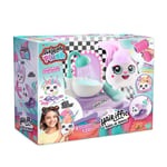 Canal Toys - Airbrush Plush Hair'iffic Salon – Çocuklara uygun pelüş hayvan, pille çalışan airbrush, şablonlar ve yıkama istasyonu, yaratıcı ve tekrar kullanılabilir (6 yaşından itibaren)
