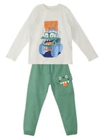Canavar Kamyon Erkek Çocuk T-shirt Pantolon Takım