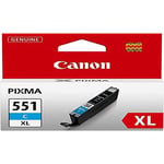 Canon 6444B001 CLI-551XL C Orijinal Tintenpatronen Pack of 1