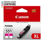 Canon CLI-551XL M Yüksek Kapasiteli Orijinal Magenta Mürekkep Kartuşu 6445B001
