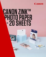 Canon ZINK PAPER Fotoğraf Kağıdı (20 Adet) - Seçenekler: 20'li, 50'li
