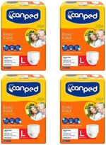 Canped-Emici Külot 4x30 120 Adet Large (ORJİNAL TURUNCU PAKET)