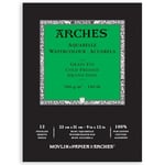 Canson Arches Suluboya Defteri, 23 X 31Cm, 12 Sayfa, 300Gr
