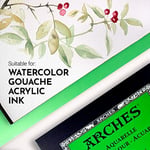 Canson Arches Suluboya Defteri, 23 X 31Cm, 12 Sayfa, 300Gr