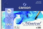 Canson Montval Eskiz ve Resim Defteri, Spiralli, 12 Sayfa, A4, 300G
