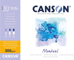 Canson Montval Eskiz ve Resim Defteri, Spiralli, 12 Sayfa, 5X21, 300G - Seçenekler: Spiral ciltli, Tek taraflı yapıştırma....