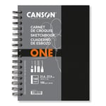 Canson Spp Canartbk One 80S 21,6X27,9 100G Spiralli Eskiz Defteri