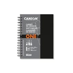 Canson Spp Canartbk One 80S 21,6X27,9 100G Spiralli Eskiz Defteri