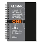 Canson Spp Canartbk One 80S 21,6X27,9 100G Spiralli Eskiz Defteri