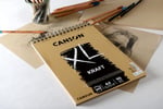 Canson Spp Canxl Kraft 60S A4 90G Brun Kraft Blok - Seçenekler: DIN A5, 210 x 309 mm, 297 x 432 mm