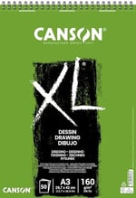 Canson Xl Draw Eskiz ve Resim Defteri, Spiralli, 50 Sayfa, A3, 160G - Seçenekler: 297 x 432 mm, 210 x 309 mm