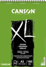 Canson Xl Draw Eskiz ve Resim Defteri, Spiralli, 50 Sayfa, A3, 160G - Seçenekler: 297 x 432 mm, 210 x 309 mm
