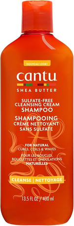 CANTU Doğal Saç Sülfatsız Temizleyici Krem Şampuan, 400 ml