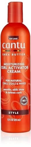 Cantu Shea Tereyağı Nemlendirici Kıvırcık Aktivatör Krem 12 Oz, Fildişi (0002)