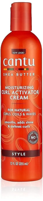 Cantu Shea Tereyağı Nemlendirici Kıvırcık Aktivatör Krem 12 Oz, Fildişi (0002)
