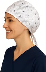 Çapalı Beyaz Doktor Hemşire Aşçı Cerrahi Bone Hastane Bone Bandana M201