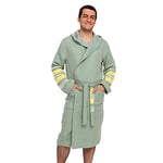 Cape Town Fitty Yeşil Organik Pamuk Peştamal Bornoz L/XL (Yeşil/Sarı)