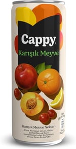 Cappy Karışık Meyve Nektarı Kutu 12x330 ml