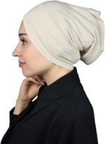 Çapraz Dış Tesettür Bonesi Penye
