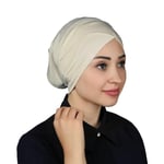 Çapraz Dış Tesettür Bonesi Penye