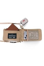 Çapraz Vücut Çantası Sling Pouch Juno Cross-Hatch Naylon Scout Boyun Askı Kayışlı Haki