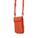 Çapraz Vücut Çantası Sling Pouch Juno Cross-Hatch Naylon Scout Boyun Askı Kayışlı Turuncu