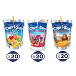 Capri-Sun Karma Set Meyve Suyu, 200 ml, 60 Adet, Multi-Vitamin, Mystic Dragon, Safari Fruits