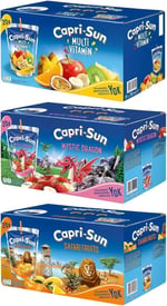 Capri-Sun Karma Set Meyve Suyu, 200 ml, 60 Adet, Multi-Vitamin, Mystic Dragon, Safari Fruits