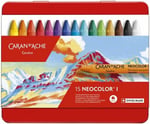 Caran d'Ache 107022 Neocolor I, 30 Renkli Set, Renkli - Seçenekler: 30 Renk, artistik
