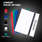 CardGuard Trading Card Pro-Folio, 9 Cepli Yan Yükleme Sayfaları, 360 Kart Tutar, Beyaz