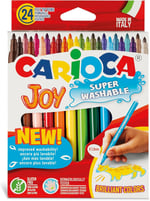 Carioca Joy Süper Yıkanabilir Keçeli Boya Kalemi 24'Lü