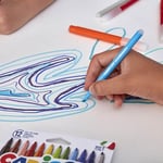 Carioca Joy Süper Yıkanabilir Keçeli Boya Kalemi 24'Lü