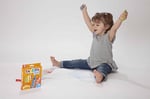 Carioca Jumbo Bebek Elleri Kirletmeyen Pastel Boya Kalemi 8'Li 2 Yaş+